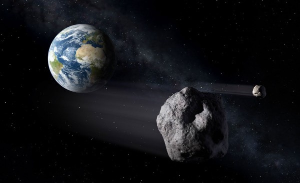 La déviation est la solution retenue pour protéger la Terre d'une collision avec un astéroïde. Bien qu'il existe d'autres solutions, celle-ci semble faire l'unanimité. © Esa, P. Carril