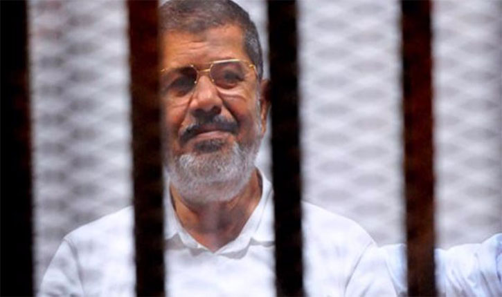وفاة الرئيس المصري السابق محمد مرسي اثناء محاكمته
