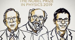 ثلاثة فيزيائيين يحصدون جائزة نوبل للفيزياء لعام 2019