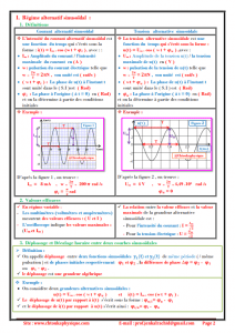 Chapitre 9 : Oscillations forcées dans un circuit RLC série - Cours , Activités , Exercices d'application , 2BAC BIOF  SM- Pr JENKAL RACHID