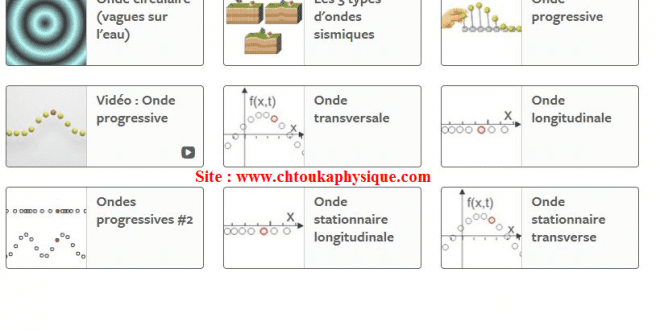 animations et simulations de PC pour 2 BAC.
