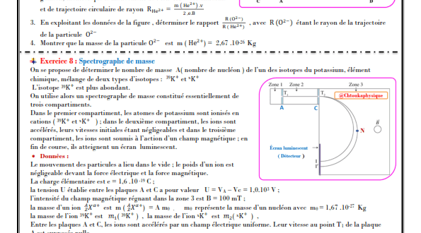 ♣ Série d'exercices N° 14 : Mouvements plans  : 2BAC BIOF , SM et PC , Pr  JENKAL RACHID,