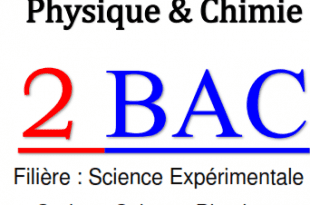 Résumés de cours de physique-chimie , 2BAC BIOF ( www.chtoukaphysique.com)