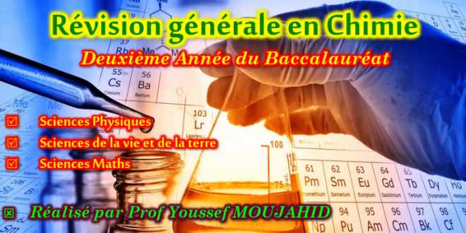 évision et consolidation des acquis - chimie , 2BAC BIOF , Modèle 2
